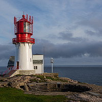 Buy canvas prints of Cape Lindesnes by Thomas Schaeffer