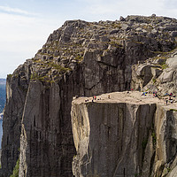 Buy canvas prints of Preikestolen - Pulpit Rock by Thomas Schaeffer