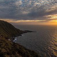 Buy canvas prints of Sunset on Runde by Thomas Schaeffer