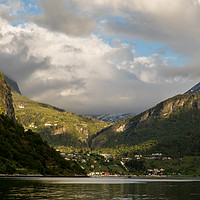 Buy canvas prints of Geiranger Fjord by Thomas Schaeffer