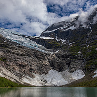 Buy canvas prints of Boyabreen Glacier by Thomas Schaeffer