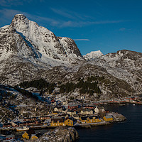 Buy canvas prints of Nusfjord by Thomas Schaeffer