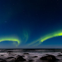 Buy canvas prints of Aurora @ Eggum by Thomas Schaeffer