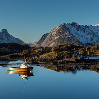 Buy canvas prints of Fjord at Steine by Thomas Schaeffer