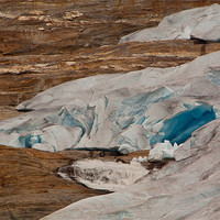 Buy canvas prints of Details des Svartisen Gletschers by Thomas Schaeffer