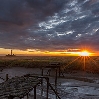 Buy canvas prints of Lighthouse sunset by Thomas Schaeffer