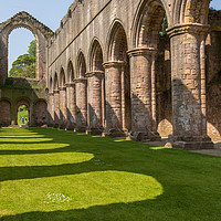 Buy canvas prints of  Fountains Abbey by Thomas Schaeffer