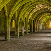 Buy canvas prints of Fountains Abbey by Thomas Schaeffer