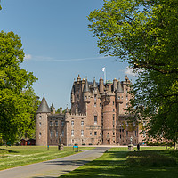 Buy canvas prints of Glamis Castle & Grounds by Thomas Schaeffer