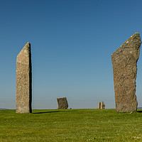 Buy canvas prints of Standing Stones of Stennes by Thomas Schaeffer