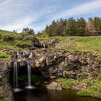 Buy canvas prints of Fairypools in Glenbrittle valley by Thomas Schaeffer