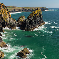 Buy canvas prints of Kynance Cove by Thomas Schaeffer