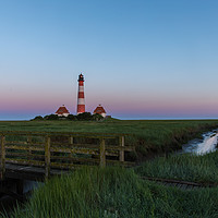 Buy canvas prints of Lighthouse sunrise by Thomas Schaeffer