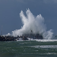 Buy canvas prints of North sea storm by Thomas Schaeffer