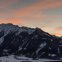 Buy canvas prints of Sunset over austria by Thomas Schaeffer