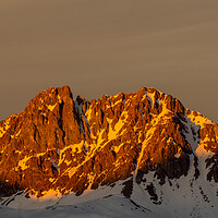 Buy canvas prints of Rettenstein at sunset by Thomas Schaeffer