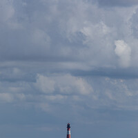 Buy canvas prints of Lighthouse Westerhever by Thomas Schaeffer