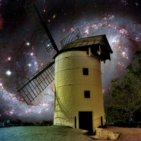 Buy canvas prints of Starlight Mill by Susie Hawkins
