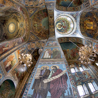 Buy canvas prints of  Church of the Savior on Blood  by Vladimir Sidoropolev