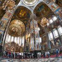 Buy canvas prints of   Church of the Savior on Blood  by Vladimir Sidoropolev