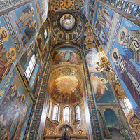 Buy canvas prints of   Church of the Savior on Blood  by Vladimir Sidoropolev