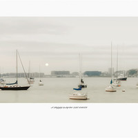 Buy canvas prints of A FOGGY DAY ON THE RIVER by Tom York