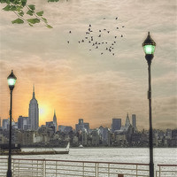 Buy canvas prints of GOOD MORNING NEW YORK by Tom York