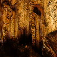 Buy canvas prints of Arta Caves Mallorca by Simon Litchfield