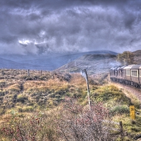 Buy canvas prints of  View's From The Train Window - 1 by Simon Litchfield