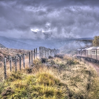 Buy canvas prints of  View's From The Train Window - 2 by Simon Litchfield