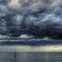 Buy canvas prints of Summer Storm Brewing by Simon Litchfield