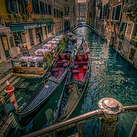 Buy canvas prints of Venice Canals by Simon Litchfield