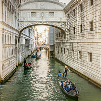 Buy canvas prints of Venice Bridge of Sighs by Simon Litchfield
