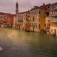 Buy canvas prints of Venice Grand Canal by Simon Litchfield