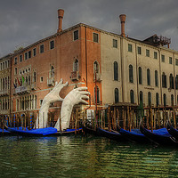 Buy canvas prints of Venice 'Support' by Simon Litchfield