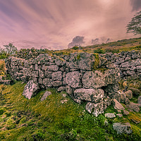 Buy canvas prints of Dartmoor National Park Whiteworks Abandoned Tin Mi by Simon Litchfield