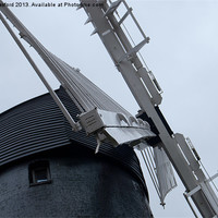 Buy canvas prints of Brixton Windmill by John Basford