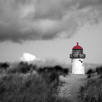 Buy canvas prints of Lighthouse Red. by Roy Barry
