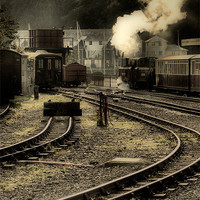Buy canvas prints of Days Of Steam. by Roy Barry