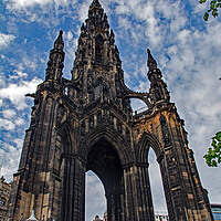 Buy canvas prints of Scott Monument by Geoff Storey