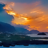 Buy canvas prints of Tenerife Sunset (2) by Geoff Storey