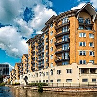 Buy canvas prints of River Kennet Flats by Geoff Storey