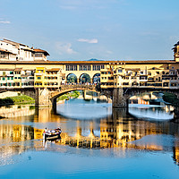 Buy canvas prints of Ponte Vecchio, Florence by Geoff Storey