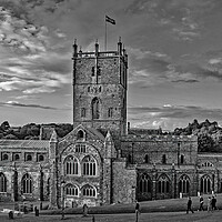 Buy canvas prints of St David's Cathedral by Joyce Storey
