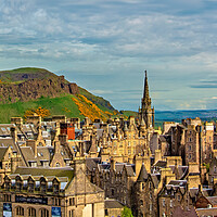 Buy canvas prints of Another view from the Scott Monument  by Joyce Storey