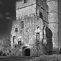Buy canvas prints of Medieval Ruined Castle by Joyce Storey