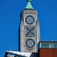 Buy canvas prints of The Oxo Tower  by Joyce Storey