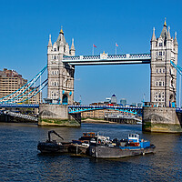 Buy canvas prints of Tower Bridge London by Joyce Storey