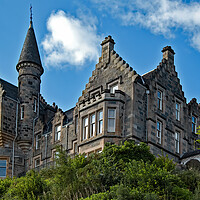 Buy canvas prints of Hotel at Loch Awe by Joyce Storey