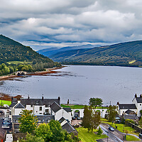 Buy canvas prints of A Fyne View across the Loch by Joyce Storey